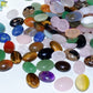 15-20mm Mixed Crystal Cabochon for Pendant Necklace DIY Bulk Wholesale