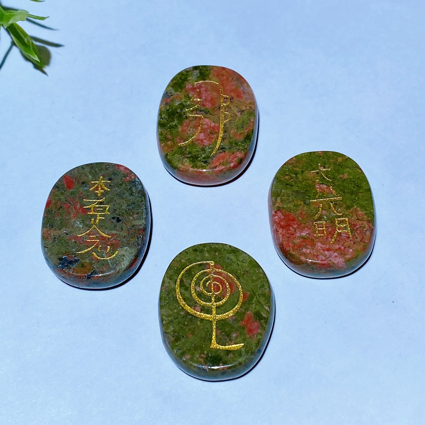 Crystal Reiki Stone with Printing Crystal Healing Bulk Wholesale