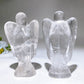 4.3“ Clear Quartz Angel Carving Crystal Healing Bulk Wholesale
