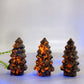 2.4" Natrtural UV Reactive Yooperlite Fir-tree Carving Wholesale