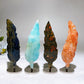 3.5"-3.8" Feather Carving with Stand Crystal Healing Bulk Wholesale