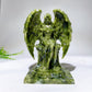4.9" Natural Crystal Angel Carving Wholesale