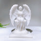 4.9" Natural Crystal Angel Carving Wholesale
