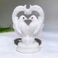 3.9" Natural Crystal Pigeon Carving Wholesale