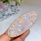 Crystal Chips Oval Heart Shape Hairpin Crystal Healing Bulk Wholesale