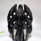 24cm Black Obsididan Seraph Angel Carving Wholesale