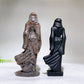 Yooperlite Black Obsidian Hooded Goddess Carving Wholesale