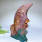 20cm Ocean Jasper Moon Face Carvings Free Form Bulk Wholesale