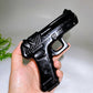 4.0" Natural Crystal Gun Carving Wholesale New