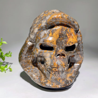 5.2" Jade Death Head Carvings Bulk Wholesale