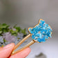 Crystal Chips Round Moon Star Heart Shape Hairpin Crystal Healing Bulk Wholesale