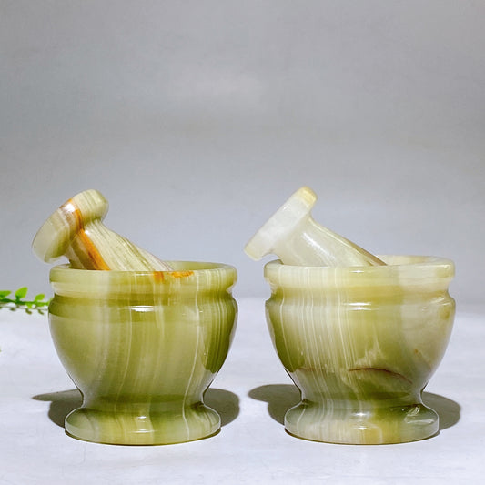 Natural Afghan Jade Garlic Press Carving Wholesale New Arrival