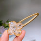 Crystal Chips Round Moon Star Heart Shape Hairpin Crystal Healing Bulk Wholesale