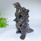 2.4"-5.8" UV Reactive Yooperlite Godzilla Carvings Bulk Wholesale