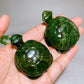 1.9" -2.2"Natural Emrald Turtle Carving Wholesale New