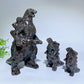 2.4"-5.8" UV Reactive Yooperlite Godzilla Carvings Bulk Wholesale