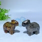 2.0" Crystal Capybara Carvings Crystal Healing Bulk Wholesale