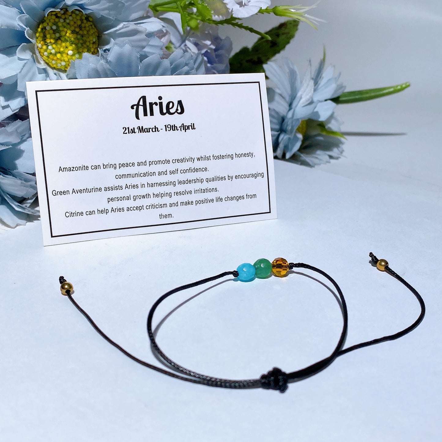 Crystal Constellation Adjustable Bracelet Crystal Healing Bulk Wholesale