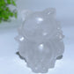 1.9" Mixed Crystal Nine-tails Fox Carvings Crystal Healing Bulk Wholesale