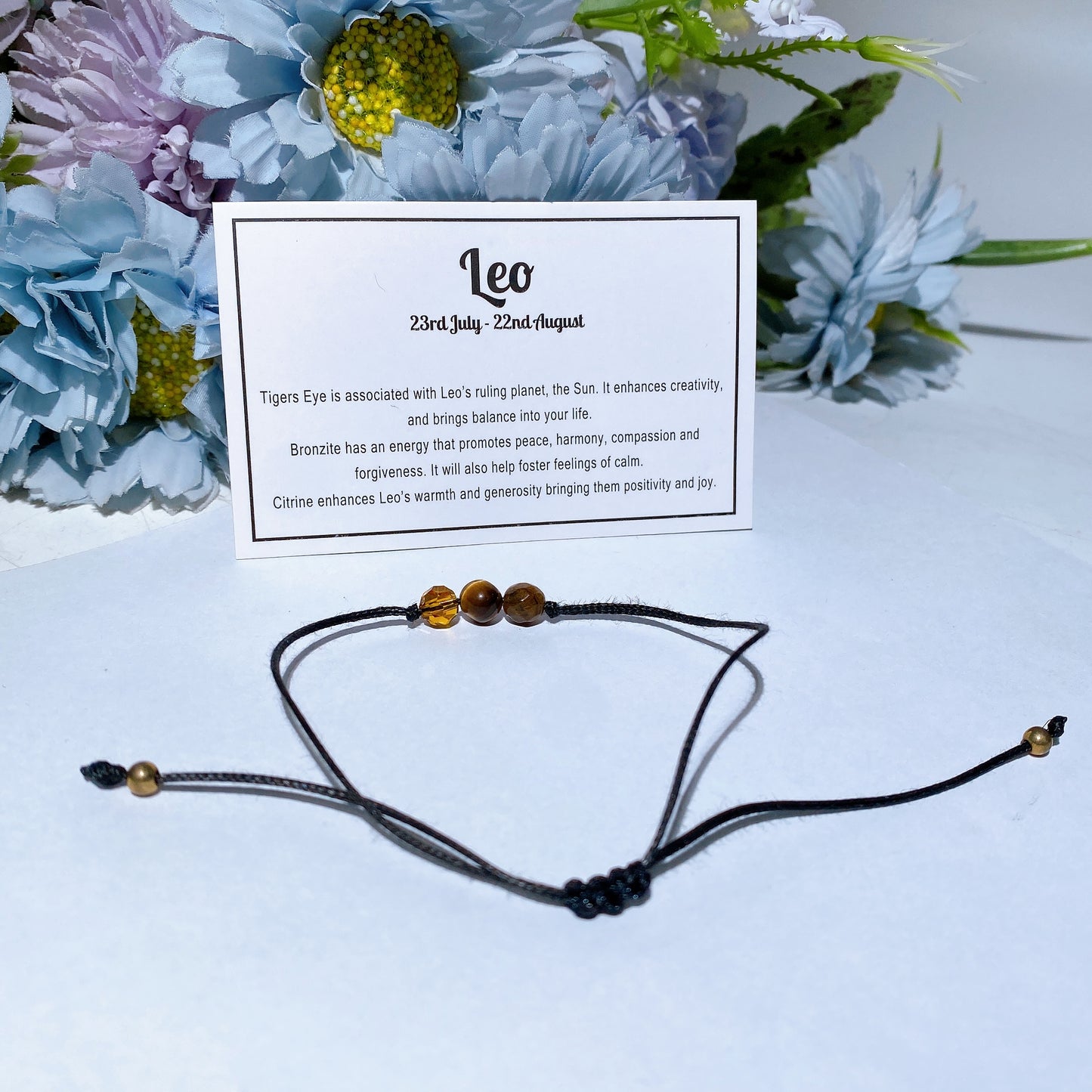 Crystal Constellation Adjustable Bracelet Crystal Healing Bulk Wholesale