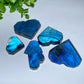 1.2"-2.0" Labradorite Heart Carvings Bulk Wholesale