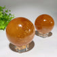 2.0"-2.5" Natural Honey Calcite Sphere Bulk Wholesale