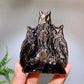 3.1"-3.3" Silver Obsidian Slab Carving Wholesale New Arrival