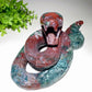 8.5" Large Unique Ocean Jasper Snake Carvings Crystal Healing Bulk Wholesale