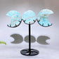 Crystal Sun & Moon Carvings with Stand Wholesale