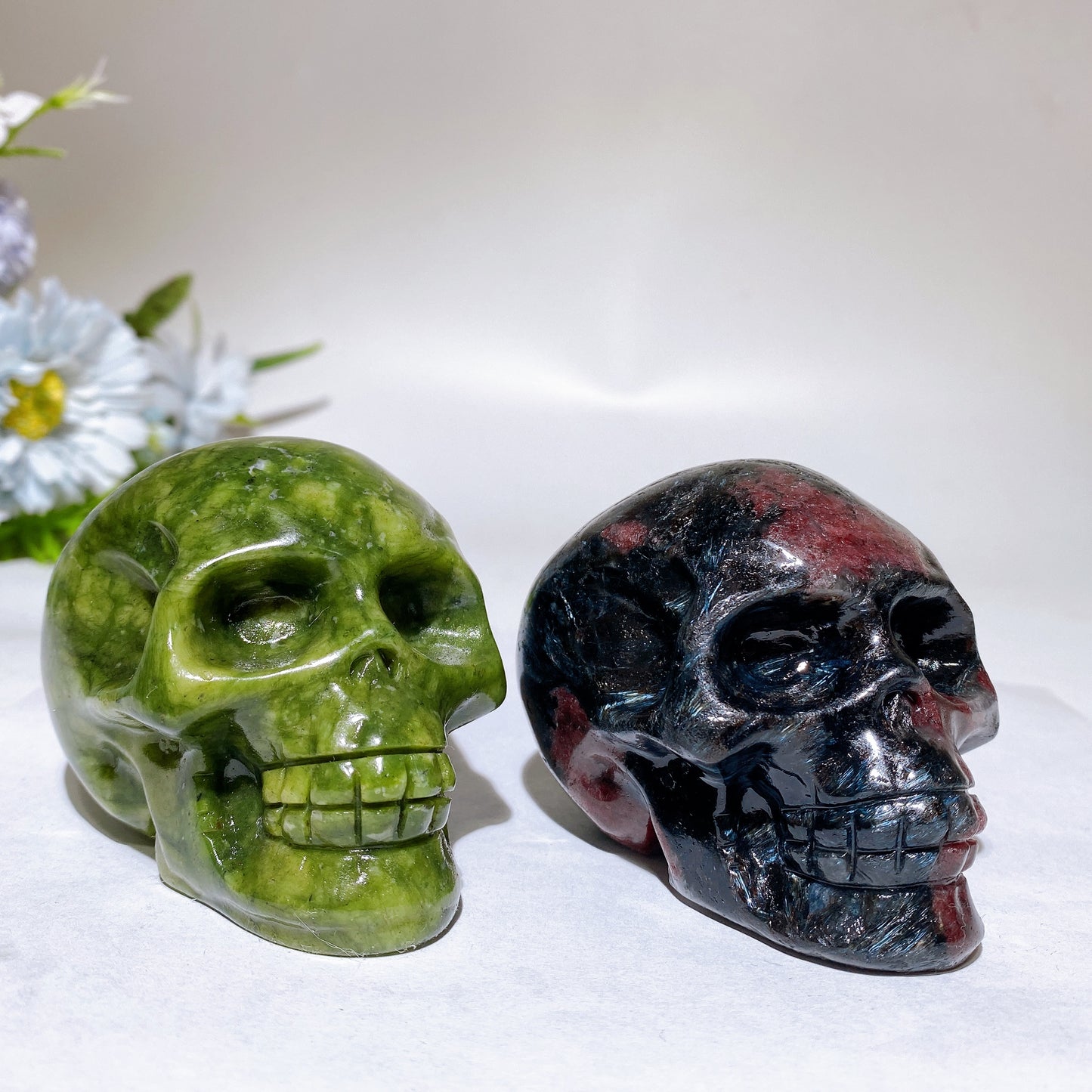 3.0" Serpentine Garnet Carving Crystal Healing Bulk Wholesale