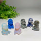 1.5" Mixed Crystal Monkey Carvings Bulk Wholesale