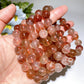 10-14mm Garnet Aquamarine Fire Quartz Bracelet Bulk Wholesale