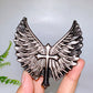 3.1"-3.3" Silver Obsidian Slab Carving Wholesale New Arrival