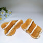 5.5"-7.5" Banded Orange Calcite Irregular Bowl Carvings Crystal Healing Bulk Wholesale