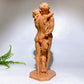 23cm-25cm Natural Crystal Huging Couple Carving Wholesale New Arrival