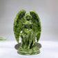 3.9" Natural Crystal Angel Carving Wholesale New Arrival