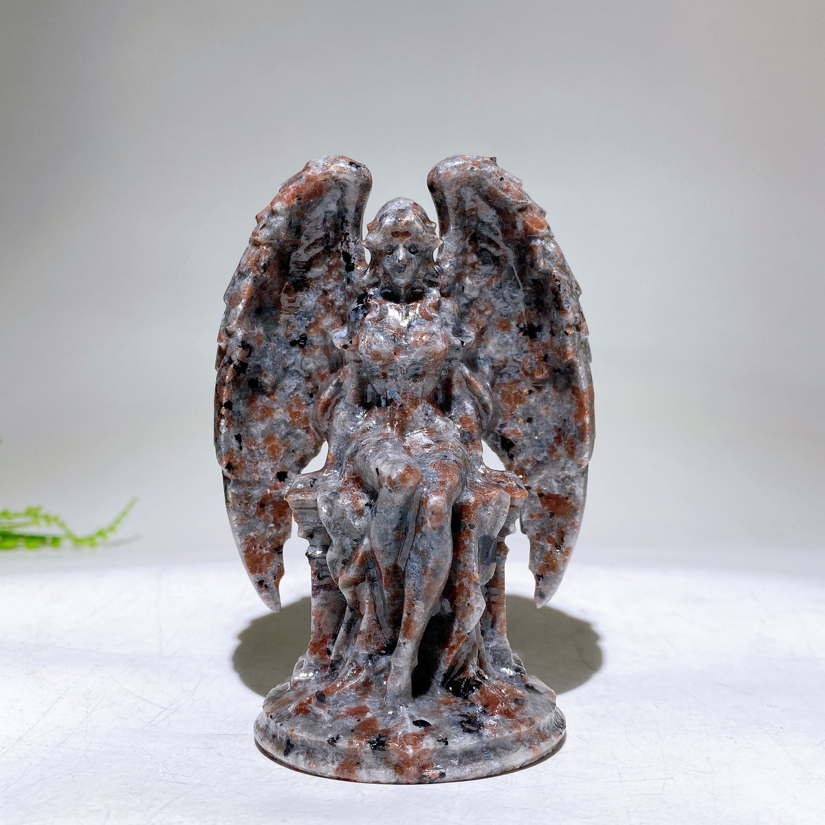 3.9" Natural Crystal Angel Carving Wholesale New Arrival