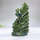 4.7" Natural Crystal Phoneix Carving Wholesale New Arrival