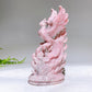 4.7" Natural Crystal Phoneix Carving Wholesale New Arrival