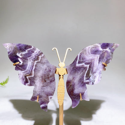 Natural Crystal Butterfly Wings with Stand Wholesale New Arrival