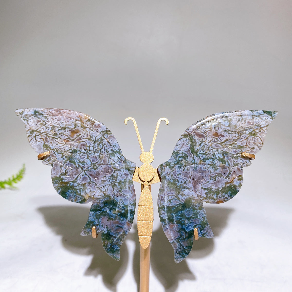 Natural Crystal Butterfly Wings with Stand Wholesale New Arrival