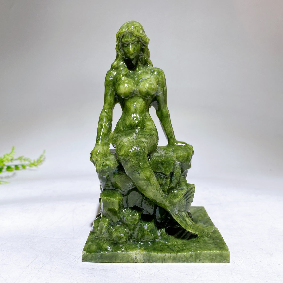 5.4" Serpentine Mermaid Carving Wholesale New Arrival