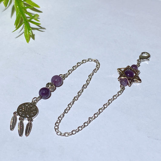 25cm Crystal Pendulum Crystal Healing Bulk Wholesale