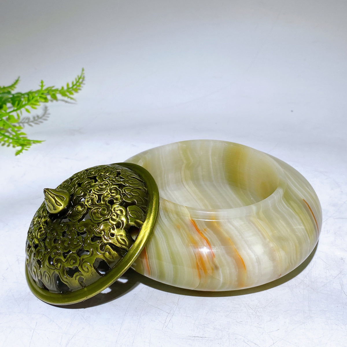 Afghan Jade Incense Burner Free Form Wholesale New Arrival
