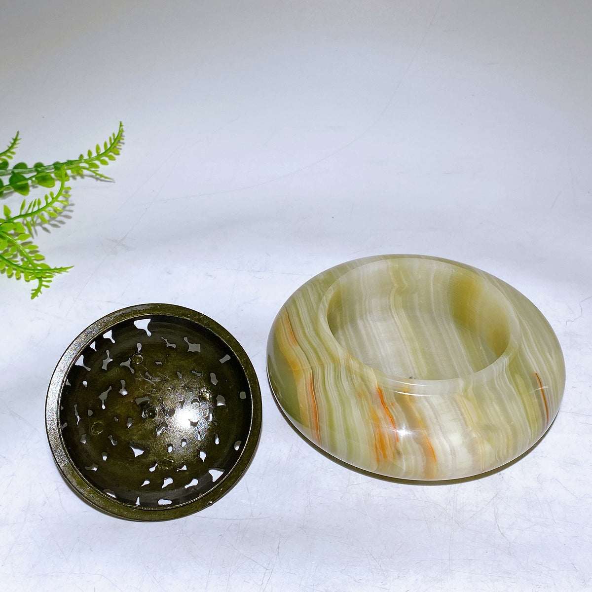 Afghan Jade Incense Burner Free Form Wholesale New Arrival