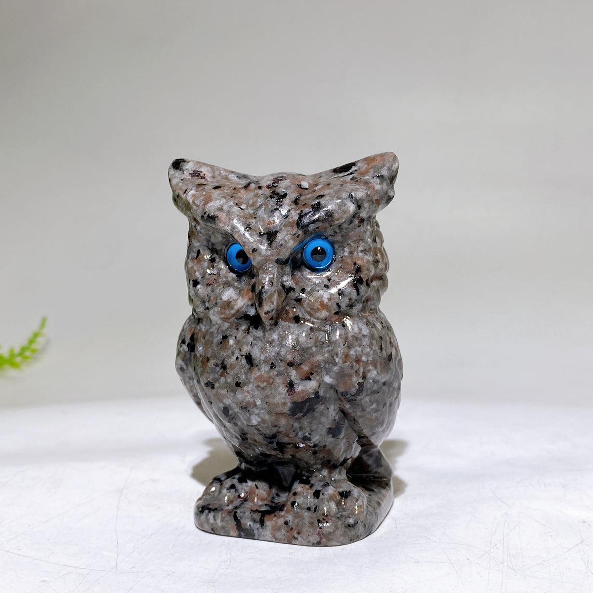 3.1" Natural Crystal Owl Carving Wholesale New Arrival