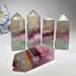 2.0"-4.5" Silk Fluorite Point Crystal Healing Bulk Wholesale