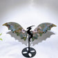 Natural Crystal Dragon Wings Carving with Stand Wholesale New Arrival