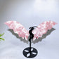 Natural Crystal Dragon Wings Carving with Stand Wholesale New Arrival