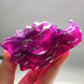 3.6" Fluorite Dragon Head Carvings Crystal Healing Bulk Wholesale